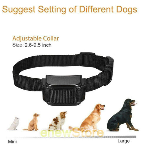 Dog shock Collar Training Bark E-Collar Electric Remote For Small Large Big Dogs