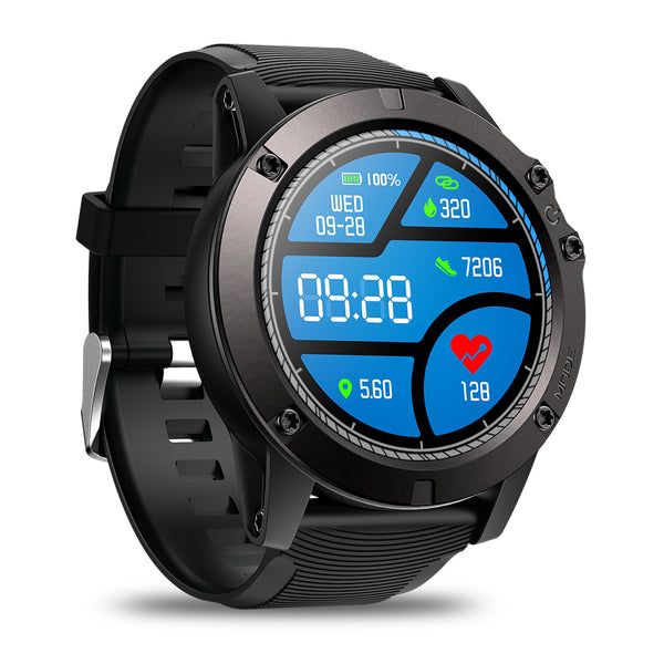 Zeblaze VIBE 3 Pro Full Round Touch Real-time Weather Optical Heart Rate All-day Tracking Smart Watch