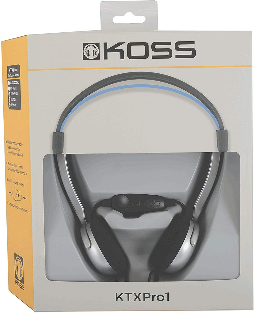 Koss KTXPRO1 On-Ear Lightweight Stereo Headphones