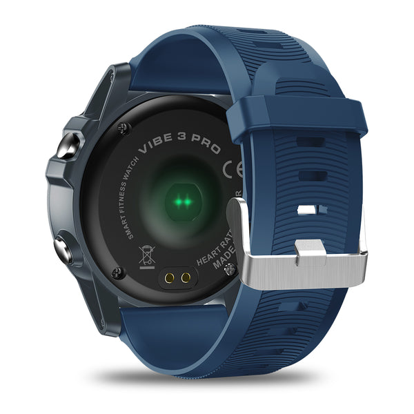 Zeblaze VIBE 3 Pro Full Round Touch Real-time Weather Optical Heart Rate All-day Tracking Smart Watch