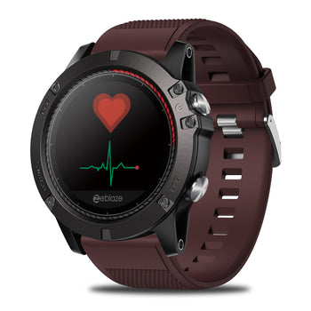 Zeblaze VIBE 3 ECG GREENCELL Heart Rate Instant ECG Activity Run Route Tracking Smart Watch