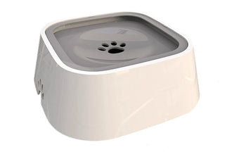 1.5L Pet Bowl Floating Anti-overflow Design Dog Cat Water Bowl Portable Hunting Dog Supplies