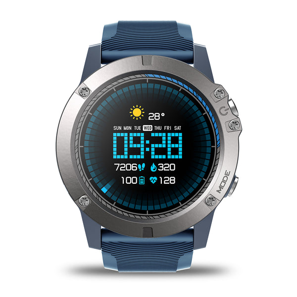 Zeblaze VIBE 3 Pro Full Round Touch Real-time Weather Optical Heart Rate All-day Tracking Smart Watch