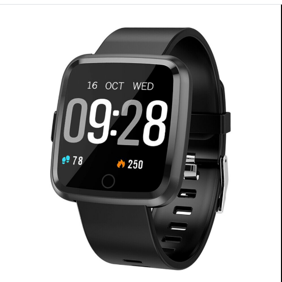 Water Resistant Sport Smart Watch Blood Pressure Heart Rate Monitor iOS Android