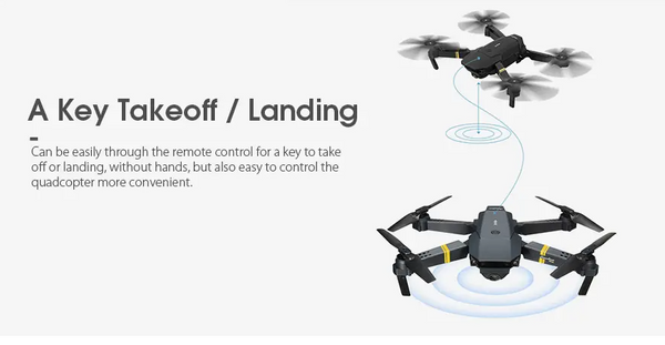 E58  Foldable Air Selfie Drone With 720P/1080P HD Camera