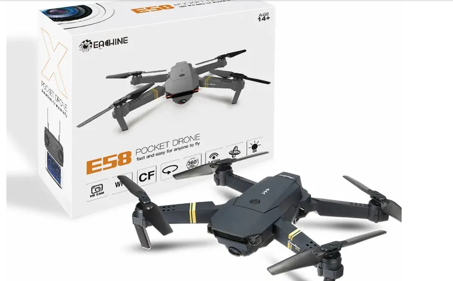 E58  Foldable Air Selfie Drone With 720P/1080P HD Camera