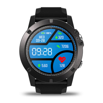 Zeblaze VIBE 3 Pro Full Round Touch Real-time Weather Optical Heart Rate All-day Tracking Smart Watch