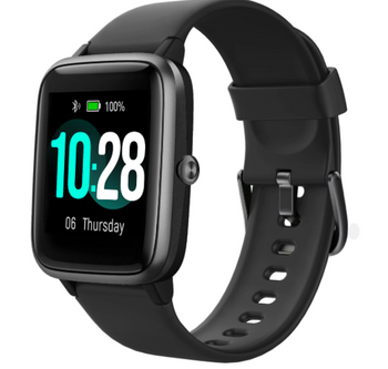 Ulefone Watch 50 Days Battery Life HD Screen Wristband Female Health, Monitor Fitness Tracker App Push Smart Watch
